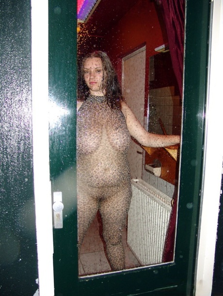 Busty black and white hookers satisfy their customers at a whore house 91032581