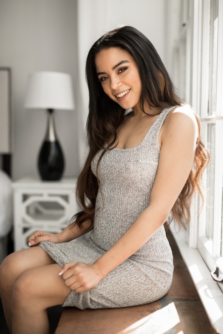 Beautiful Latina teen Maya Bijou blows her guy prior to getting fucked 78924364