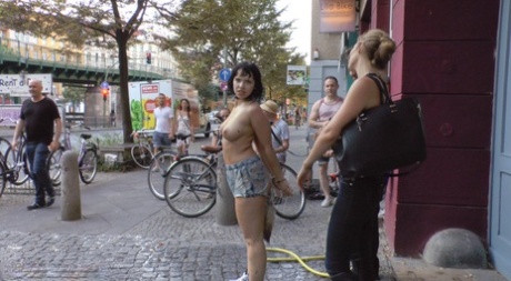 Pina De Luxe undergoes a public disgracing at the hands of Mona Wales 85649730